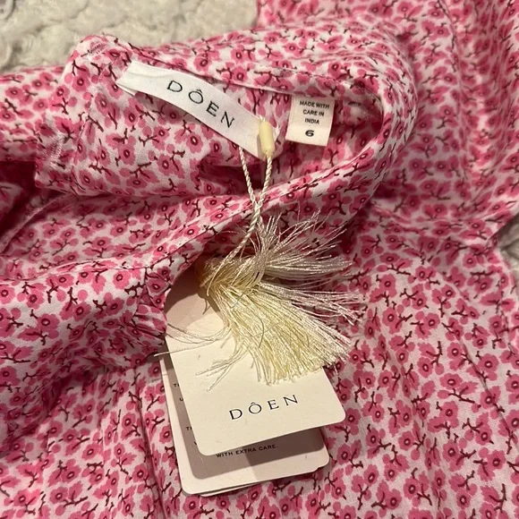 Doen Carine Dress in cosmic hillside bloom NWT size 6 - Picture 2 of 3